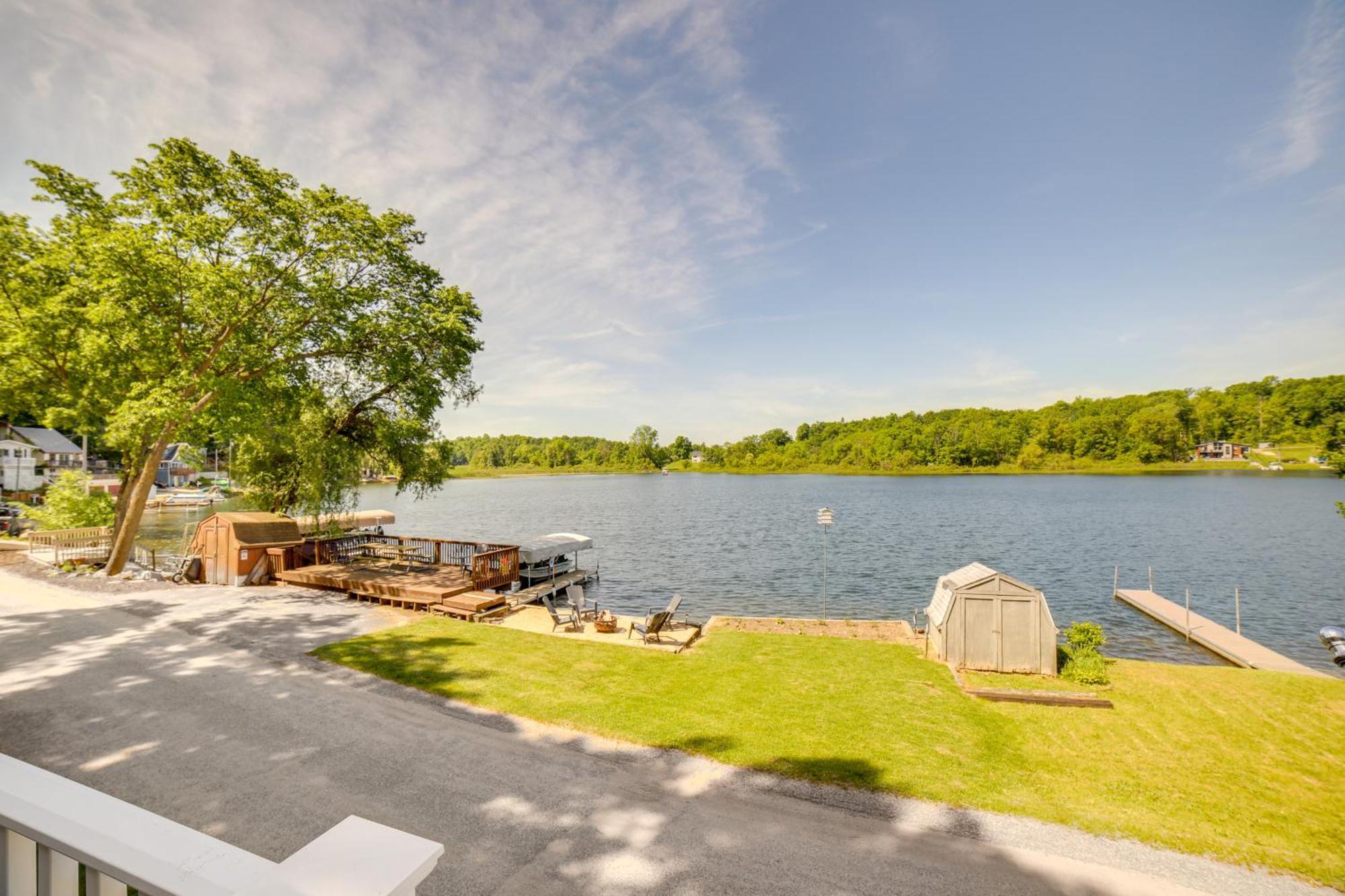 Big Pine Island Lake Cottage With Boat Dock And Kayaks Belding Exterior foto