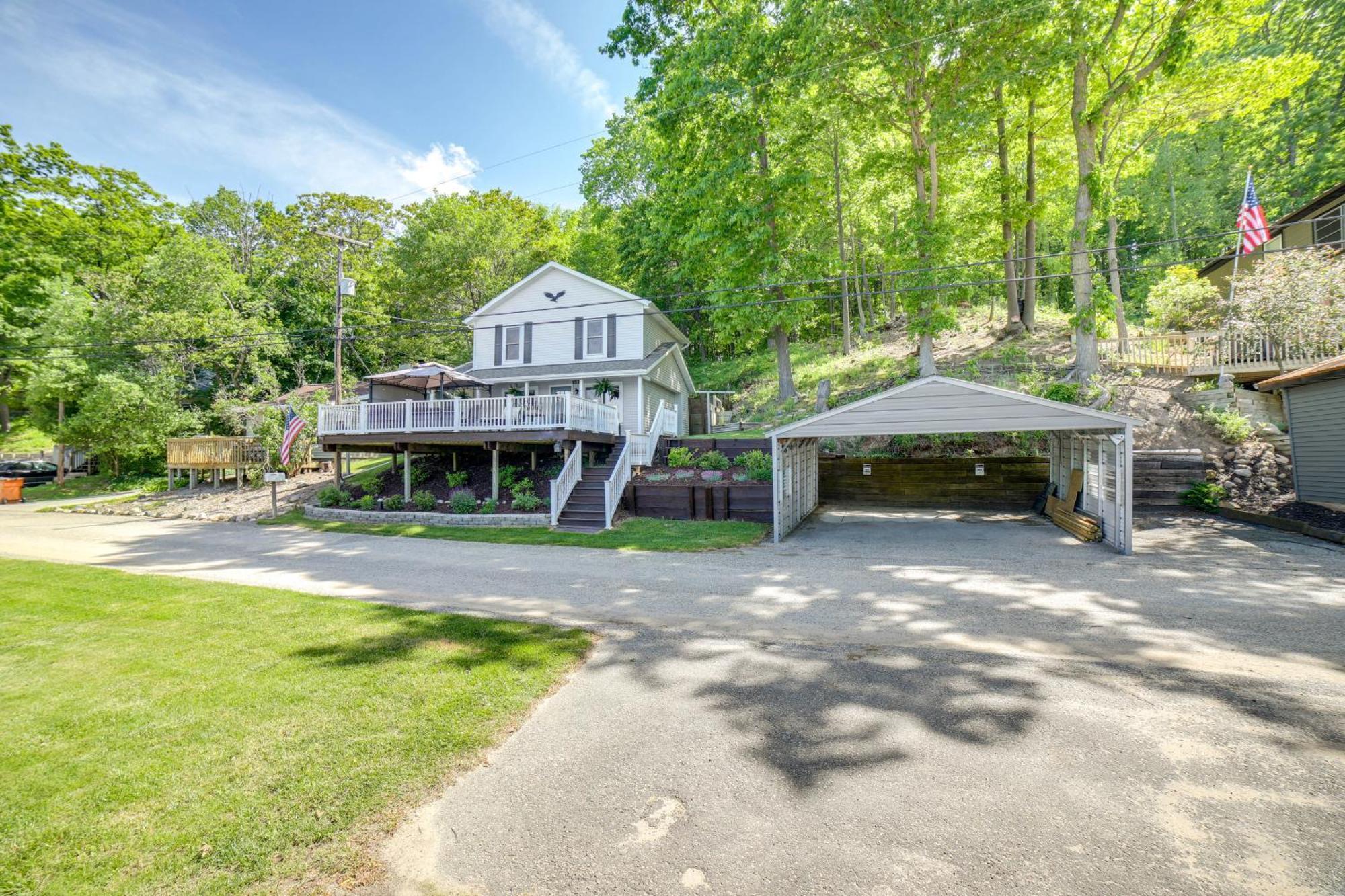 Big Pine Island Lake Cottage With Boat Dock And Kayaks Belding Exterior foto